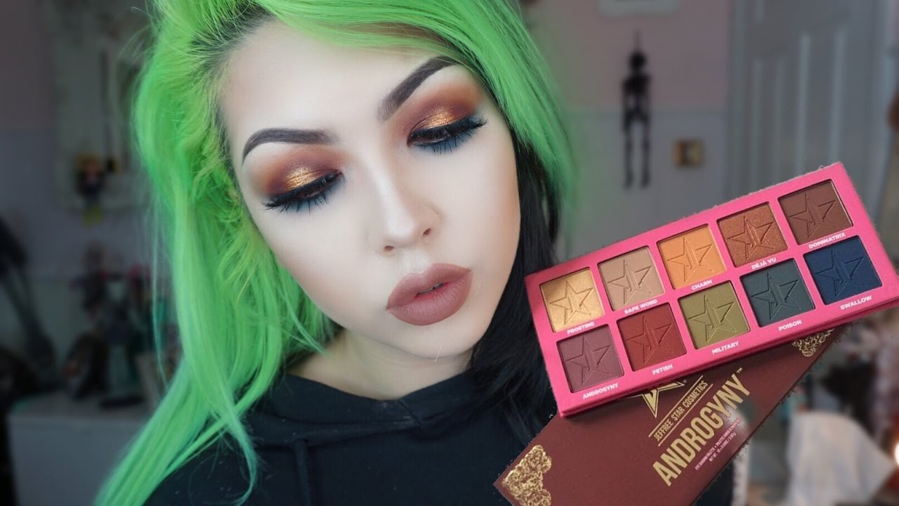 Burgundy & Teal Spotlight - Jeffree Star Cosmetics Androgyny Palette