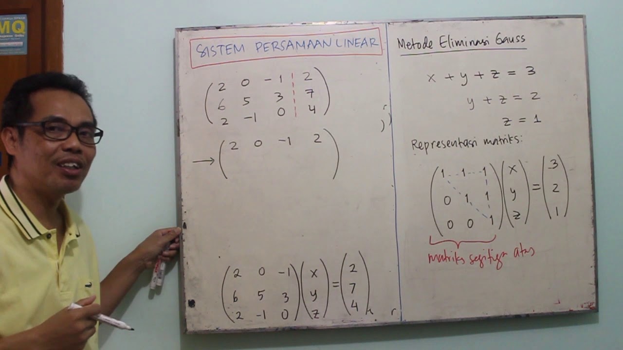 Sistem Persamaan Linear: Metode Eliminasi Gauss