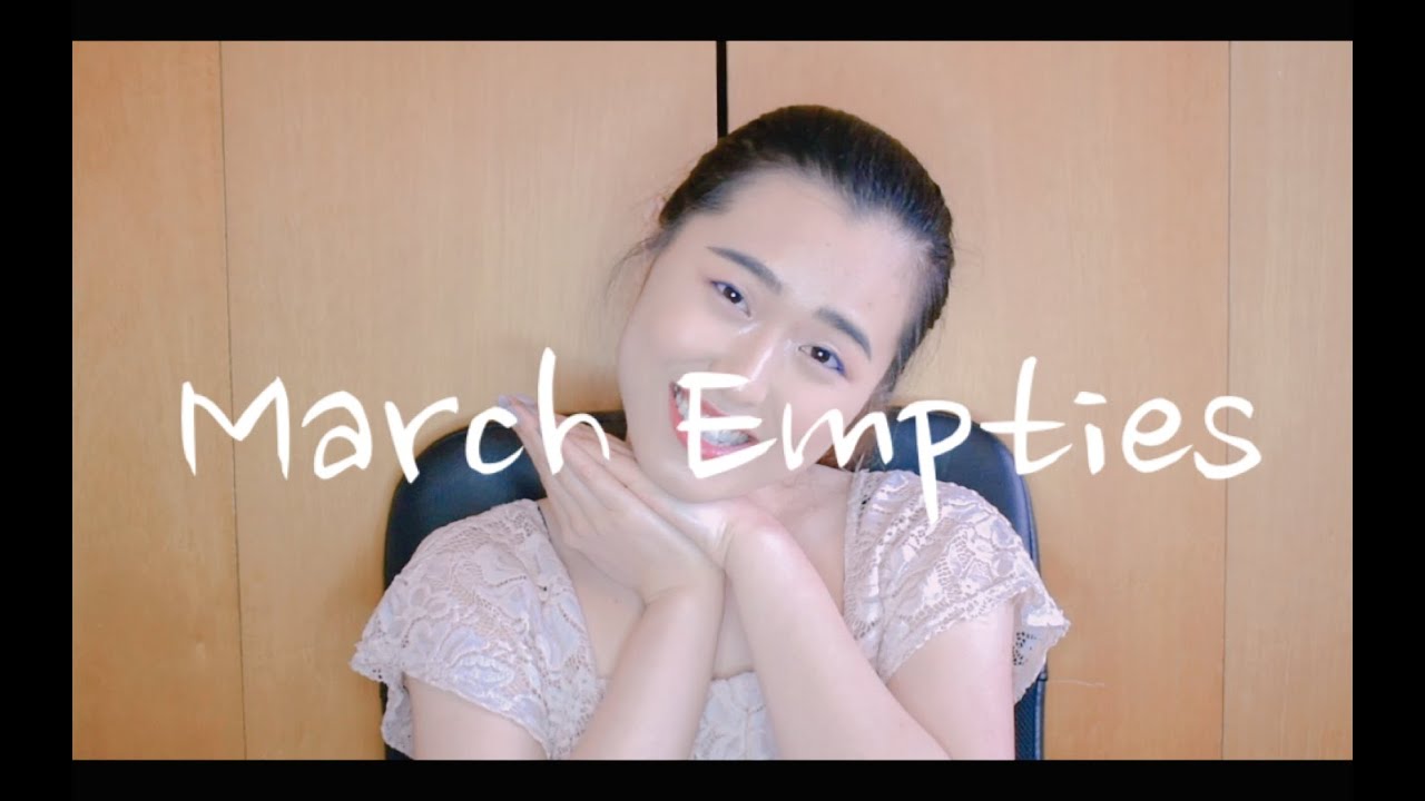 March Empties 2019 | AMAZINGJANE97