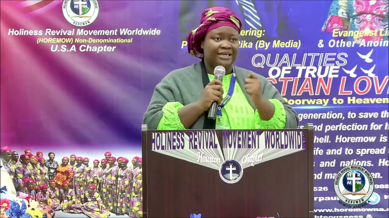 PRACTICAL LOVE BY RESTITUTION AND FORGIVENESS - Mommy Finda Sengova
