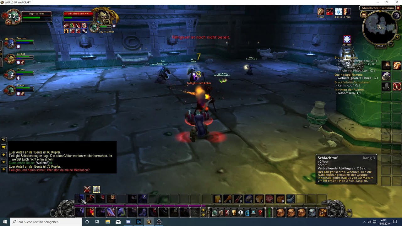 Blackfathom-Schurkerei | Blackfathom villainy | BFT Quest | GM Wolf | World of Warcraft Classic | HD
