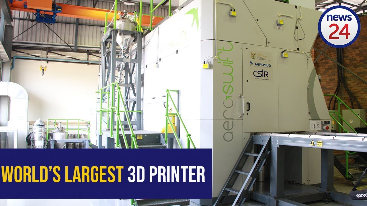 WATCH: World's largest 3D printer lives in South Africa