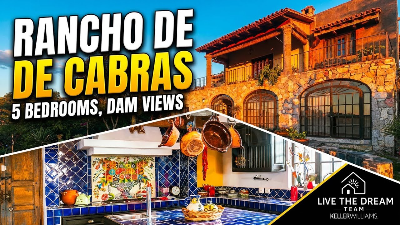 $1.39M Luxury Colonial Estate with Allende Dam Views | San Miguel de Allende Real Estate Tour