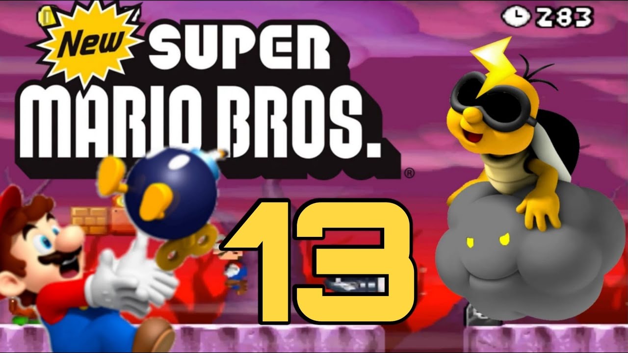 NEW SUPER MARIO BROS. 🔨 #13 Cloud Scrolling & Spooky Raven Forest