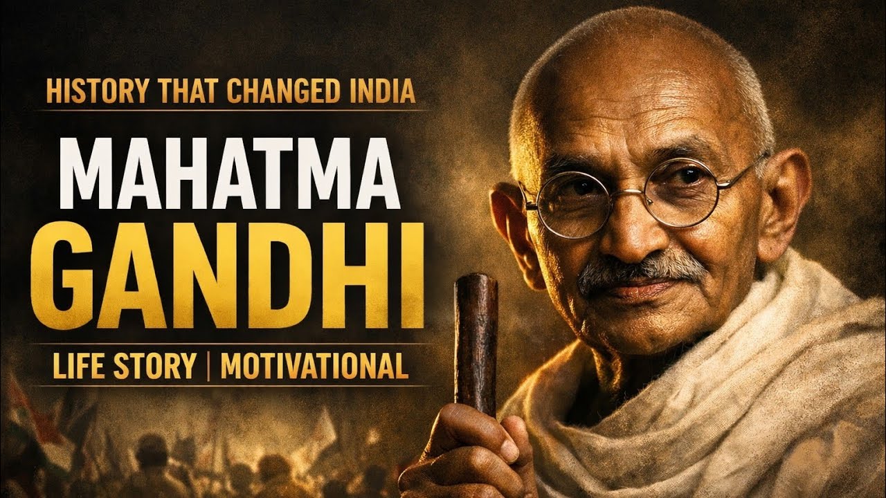 अंग्रेज गांधी जी से क्यों डरते थे? | Life Story ।। # Mahatma Gandhi story 