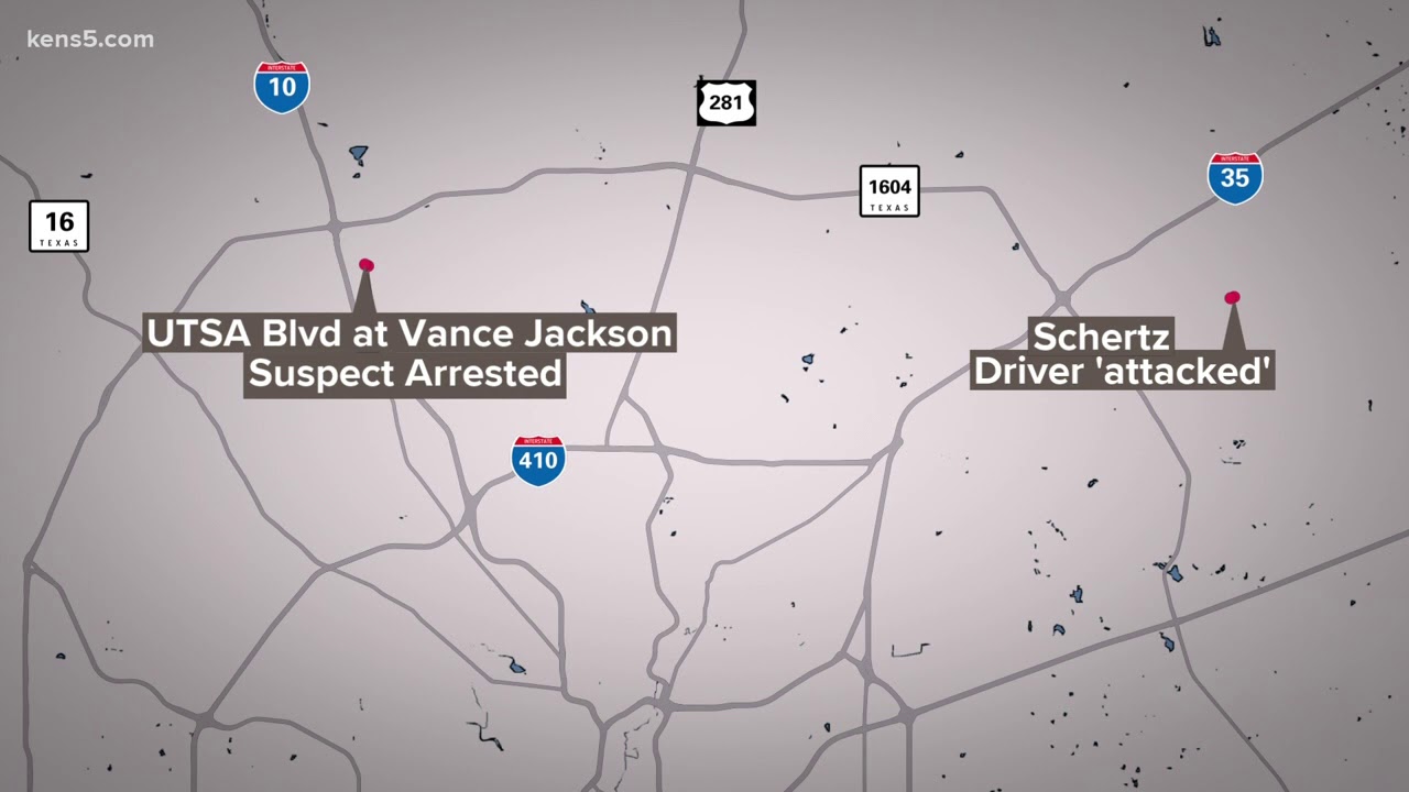 Police arrest driver accused of following another car in road rage incident