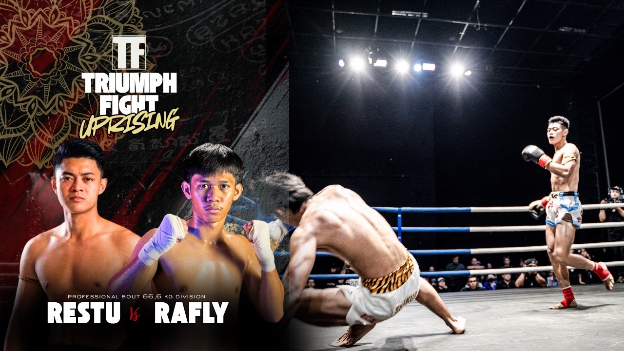 Full Fight Triumph Fight Uprising: (Muay Thai) Restu Mulia vs Rafly Shakur