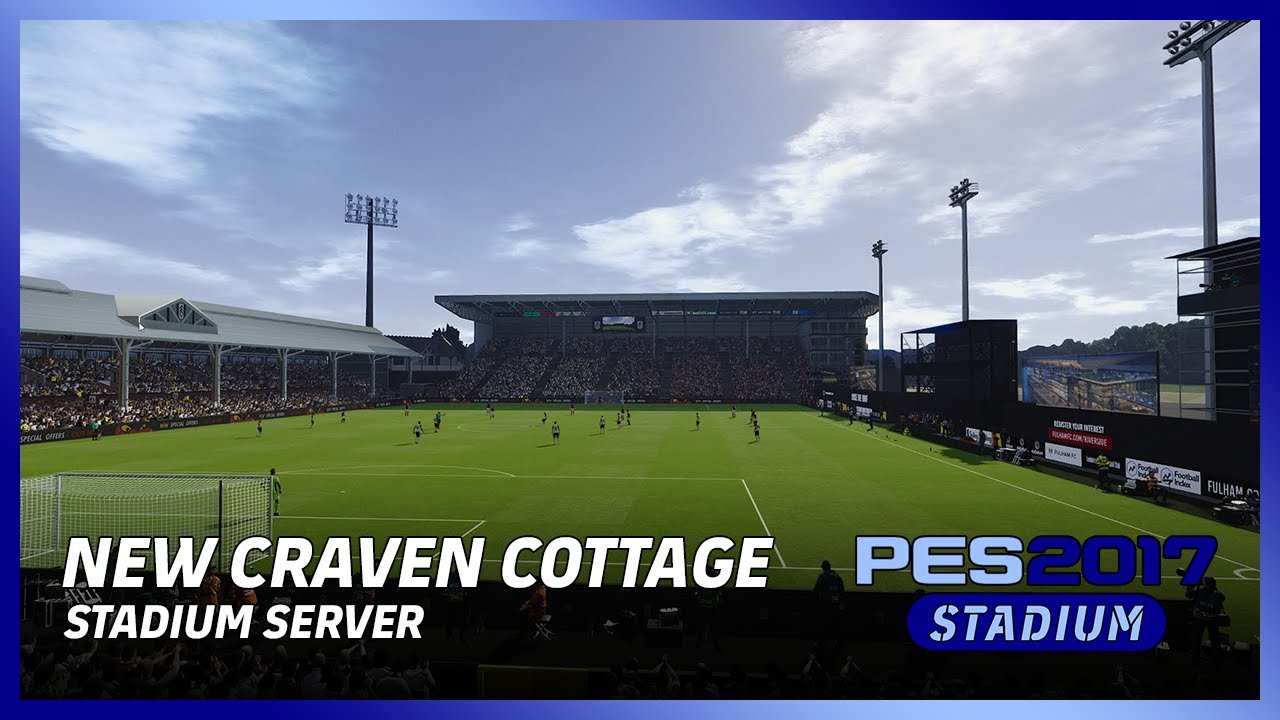 PES 2017 New Ultra HD Stadiums (Craven Cottage) – Feel Like Real Football
