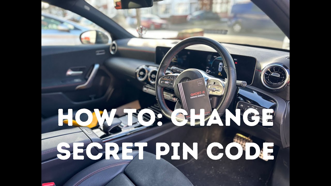 How to: Change pin code on Ghost 2 Immobiliser | Step by step