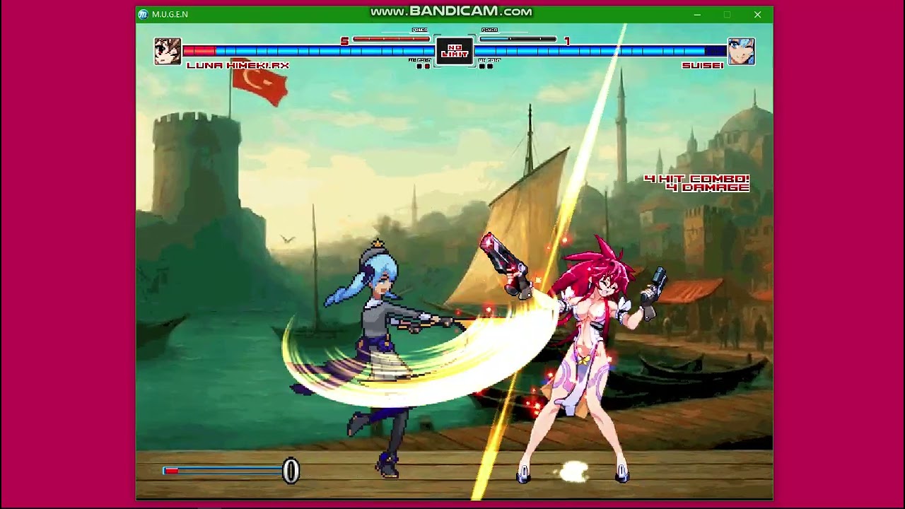 MUGEN REQUEST:Luna Himeki. Rx 1.0.0 vs Suisei Hoshimachi|MUGEN ALL STARS 1.1B🍷