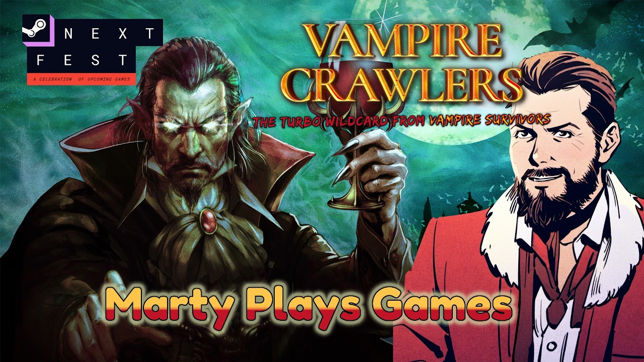 Vampire Crawlers: The Turbo Wildcard - PC Gameplay – First Look with Fangs - Steam Next Fest