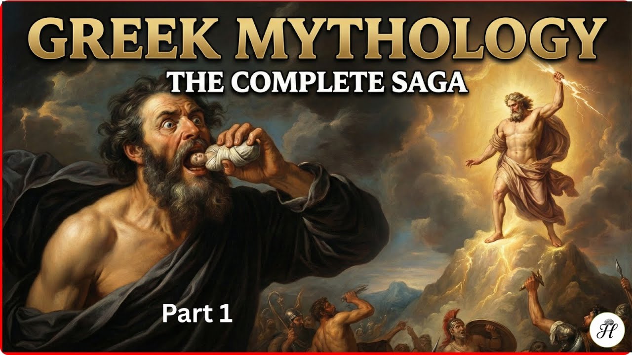 The Beginning of Greek Mythology | The Dark Origin of Greek Gods | Why Cronus Ate His Own Children
