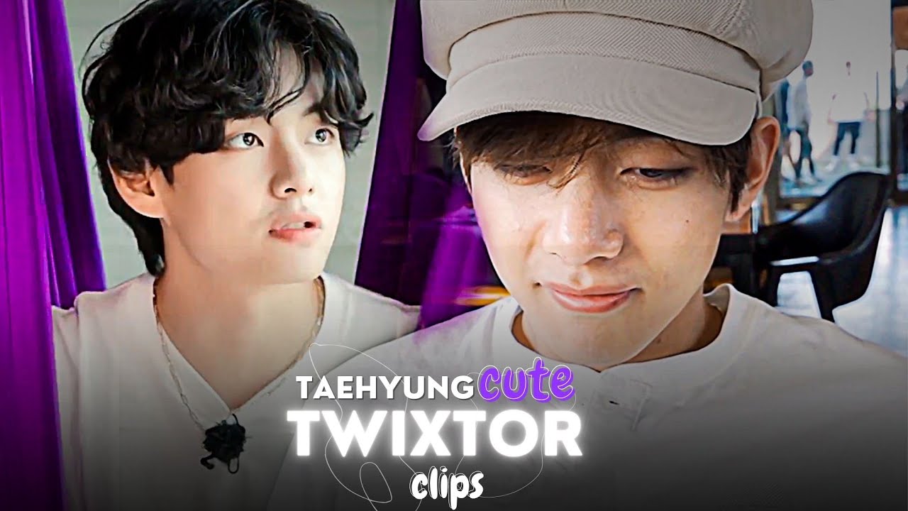 [HD] TAEHYUNG SOFT/CUTE TWIXTOR CLIPS (+ae sharpen) | BTS Taehyung random clips for edits
