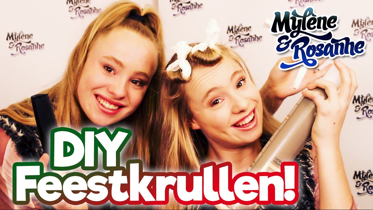DIY Feestkrullen- Mylène & Rosanne