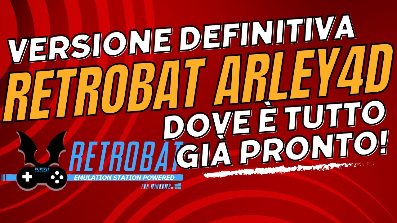 RetroBat 7.3 con mod Arley4D! Oltre 200Tb di giochi in cloud