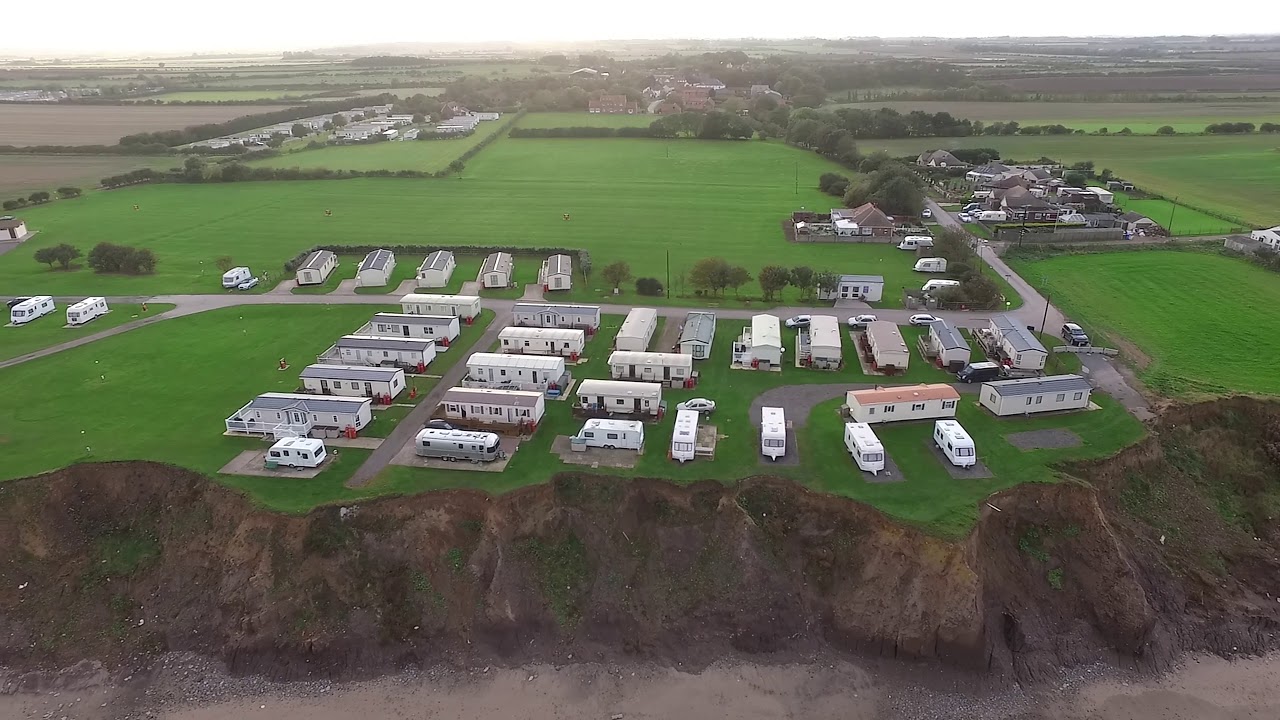 Atwick campsite and the boatclub.