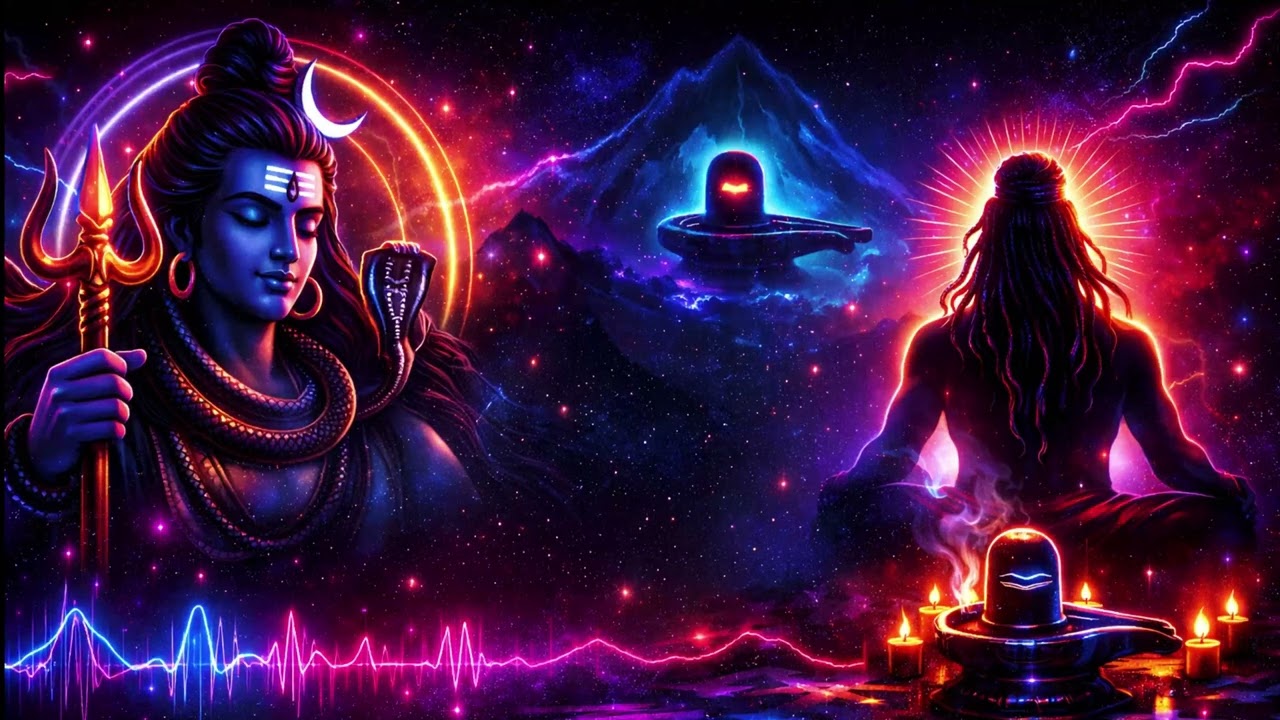 NADA ⚡ Mahadev Awakening | Powerful Shiva Neon Trance