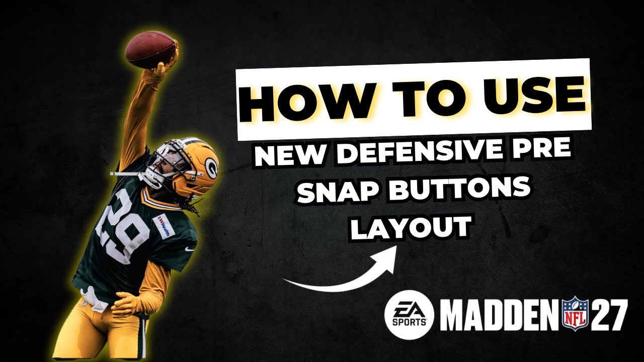HOW to use NEW defensive button layout on MADDEN 27 #Madden #madden27 #easports #mut #fyp