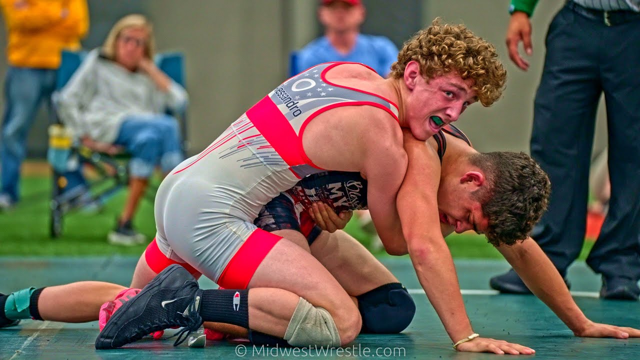 126 – Vinnie D'Alessandro {G} of Pursuit Wrestling OH vs. Logan Guerrero {R} of IL CornStars Gold