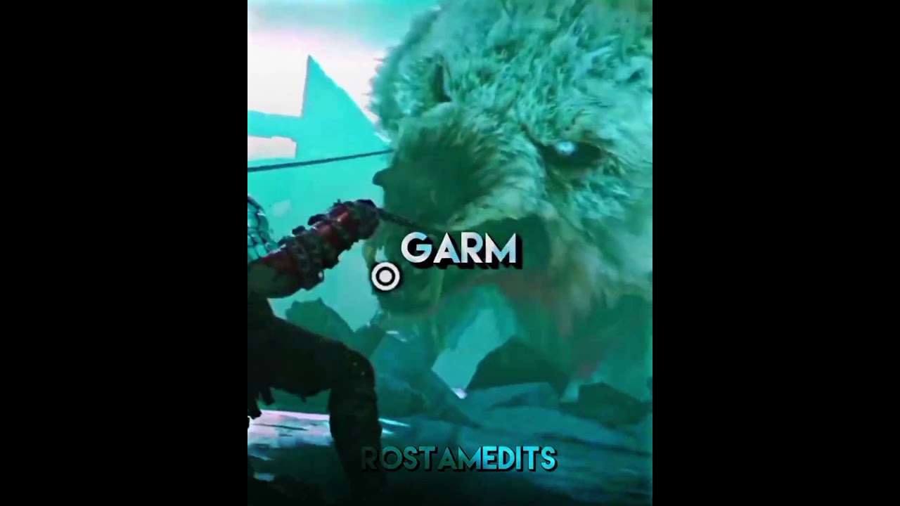 Garm vs Jormungandr | #1v1 #kratos #godofwar #whoisstronger #garm #shorts #battle
