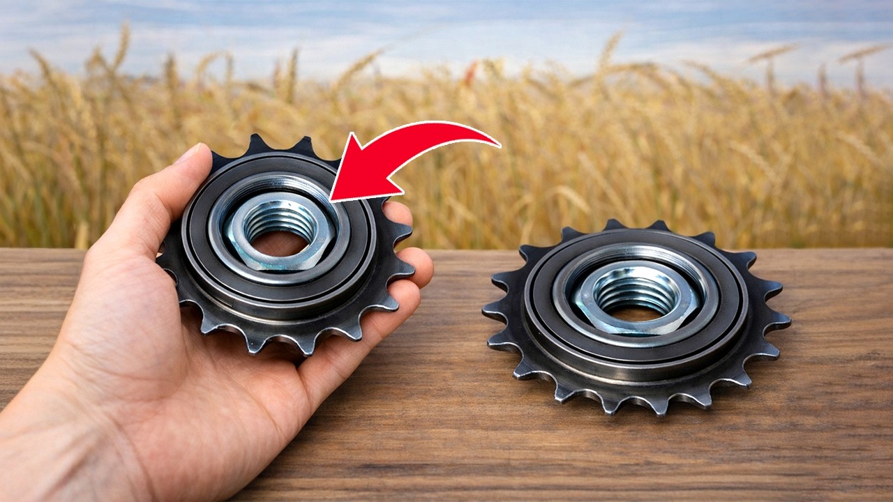 This Secret Use of a Bicycle Sprocket Will Blow Your Mind — Genius DIY