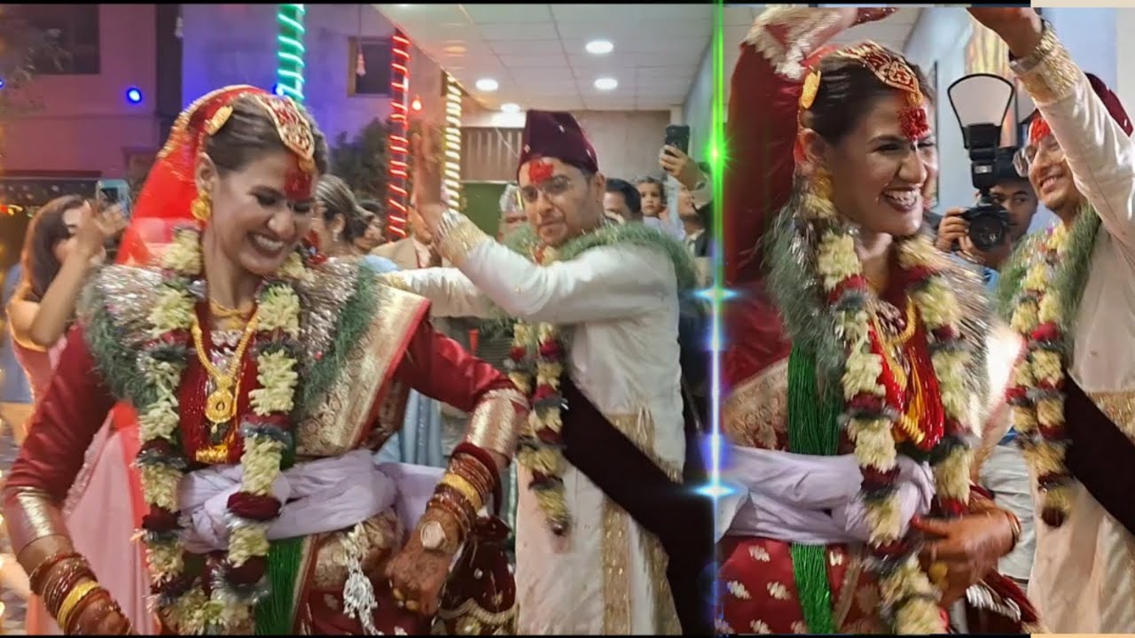 बेहुला बेहुलीको उत्कृष्ट नाच - Nepali Band Baja | Nepali Wedding Couple Dance || couple dance
