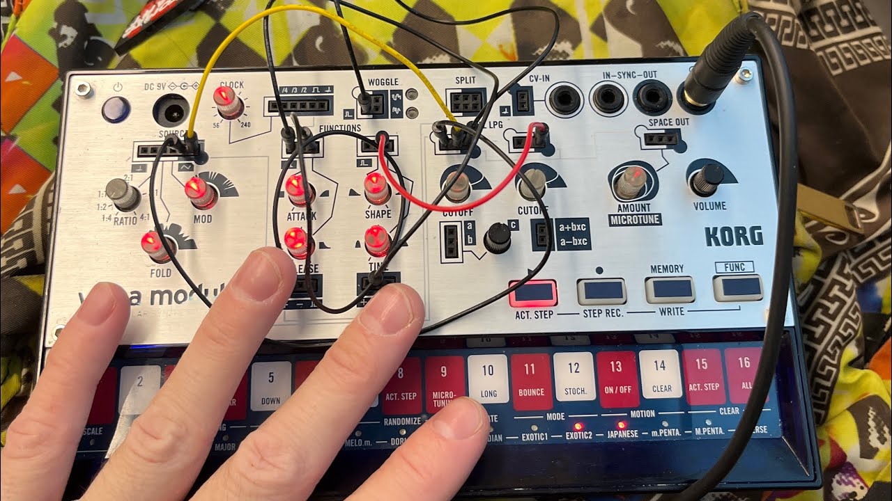 Analogue friday jam #korg #modular #korgmodular #modularjam #moog #jam #electro #minimal #techno