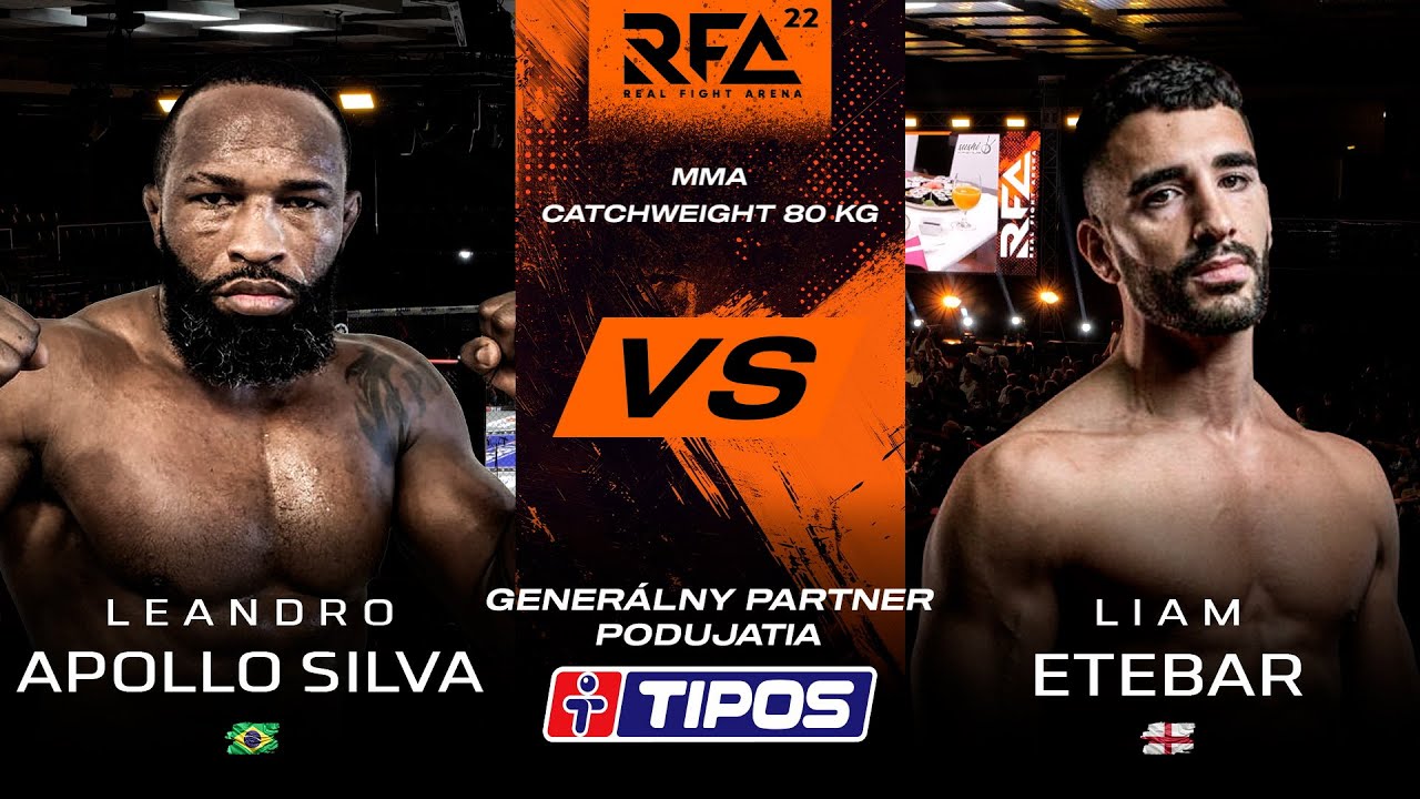 Leandro ''Apollo'' SILVA VS Liam ''Badboy'' ETEBAR (MMA) | RFA 22 TRENČ&Iacute;N