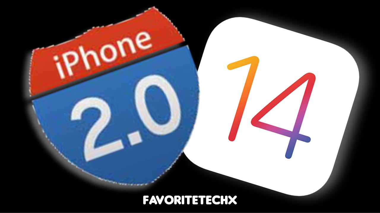 iOS 14 vs iPhoneOS 2