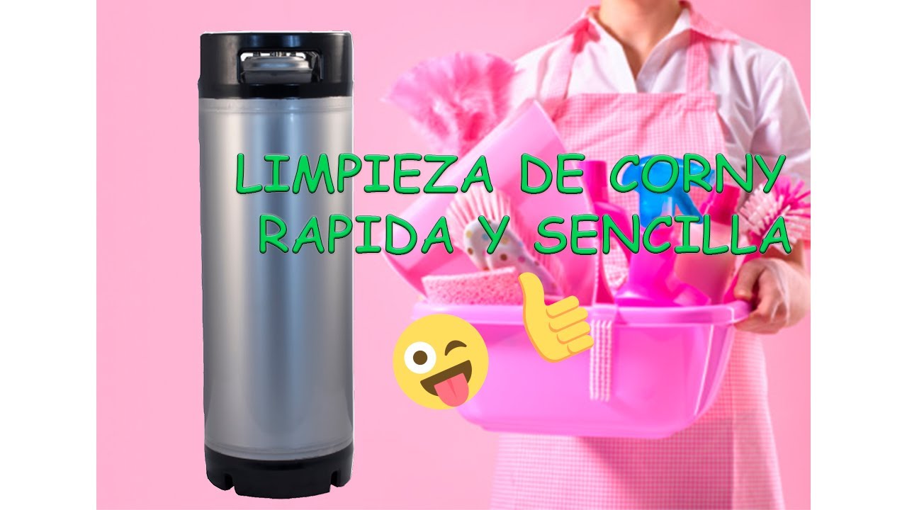 Como LIMPIAR y [desinfectar] un Corni KEG de forma [sencilla]👌😁