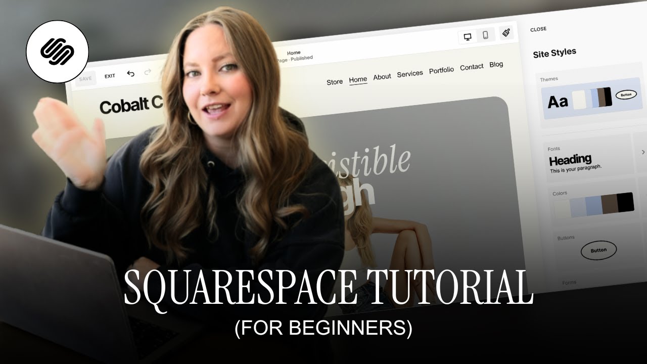 Squarespace Tutorial for Beginners | Full Walkthrough [2025]