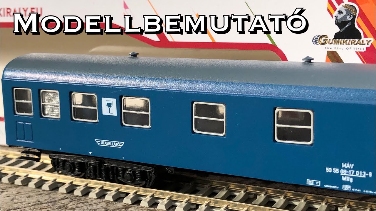 Modellbemutató Gumikirály Máv Wry