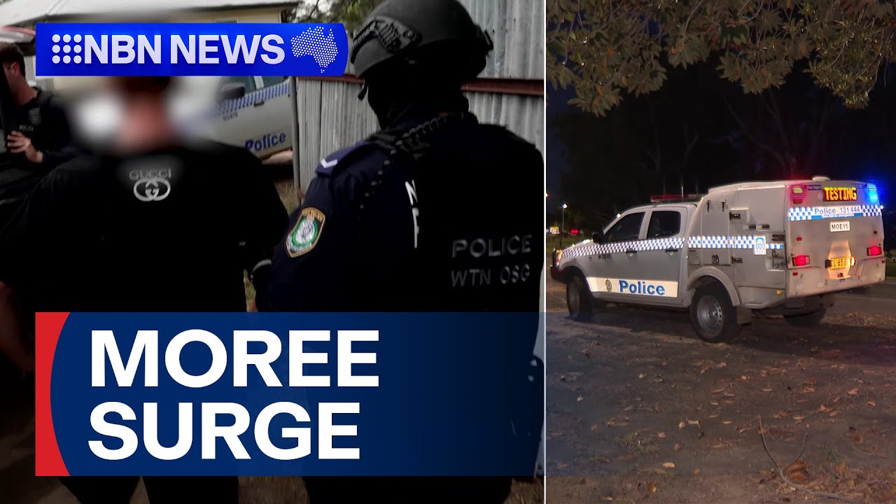 Operation Soteria nabs 10 offenders in Moree &lsquo;surge&rsquo; | 9 News Australia