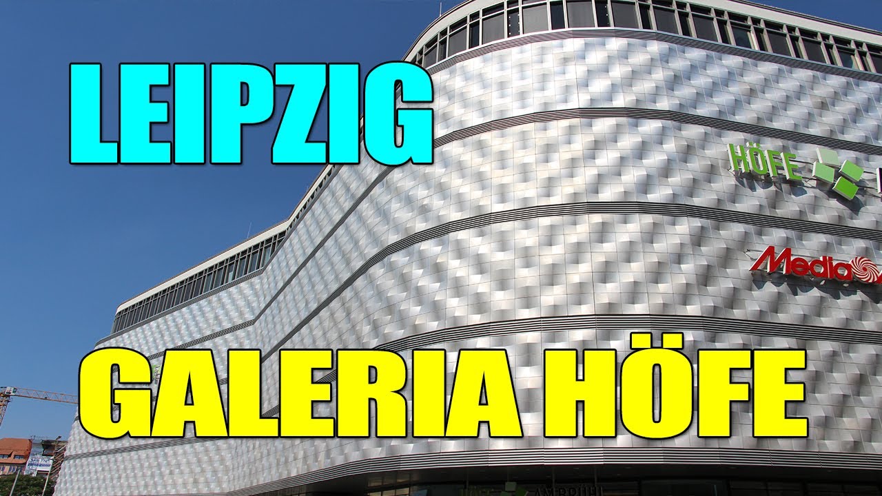 GALERIA HÖFE EM LEIPZIG NA ALEMANHA