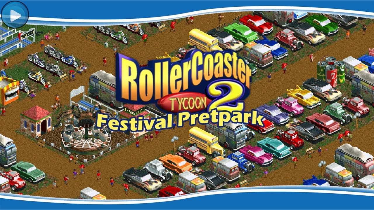 GROOT FESTIVAL IN ROLLERCOASTER TYCOON 2!