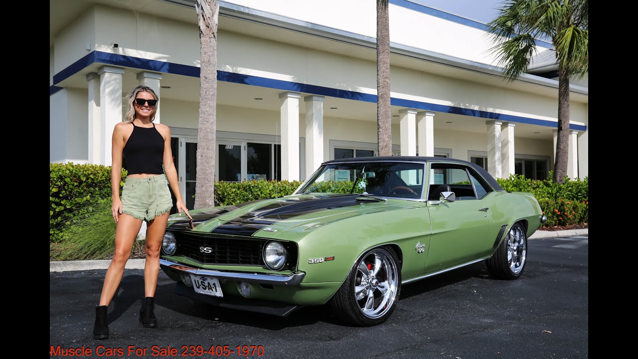1969 Chevrolet Camaro SS $54000.00 www.musclecarking.com 239-405-1970 Tom