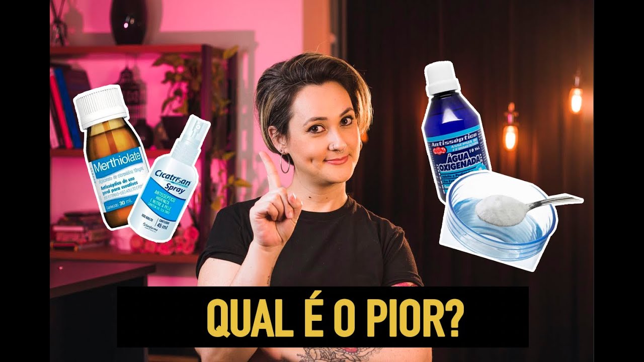 Os MELHORES e PIORES produtos pra usar no seu PIERCING
