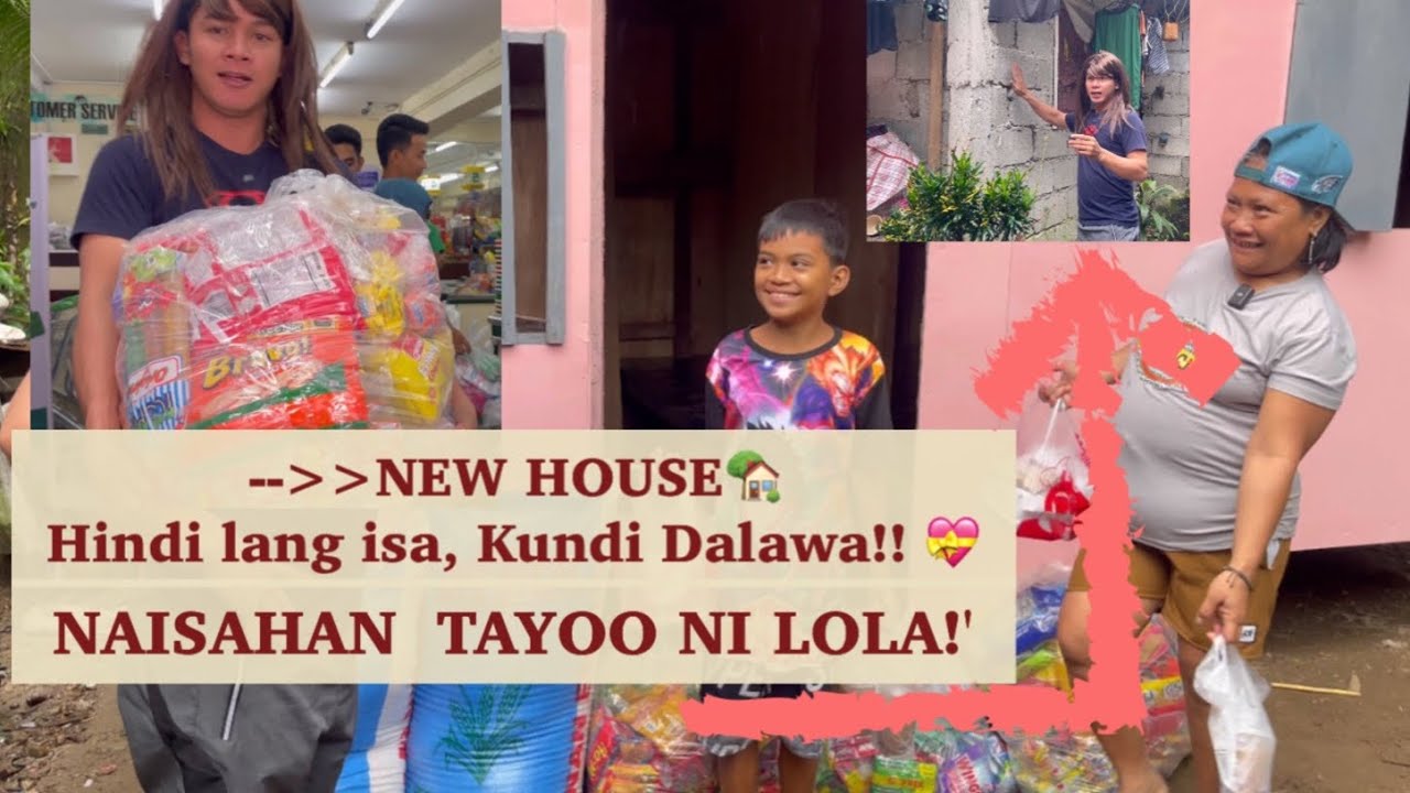 NEW HOUSE, HINDI LANG TALAGA ISA, KUNDI DALAWA PALA ANG BAHAY NILA. NAISAHAN TAYO NI LOLA || Part-4