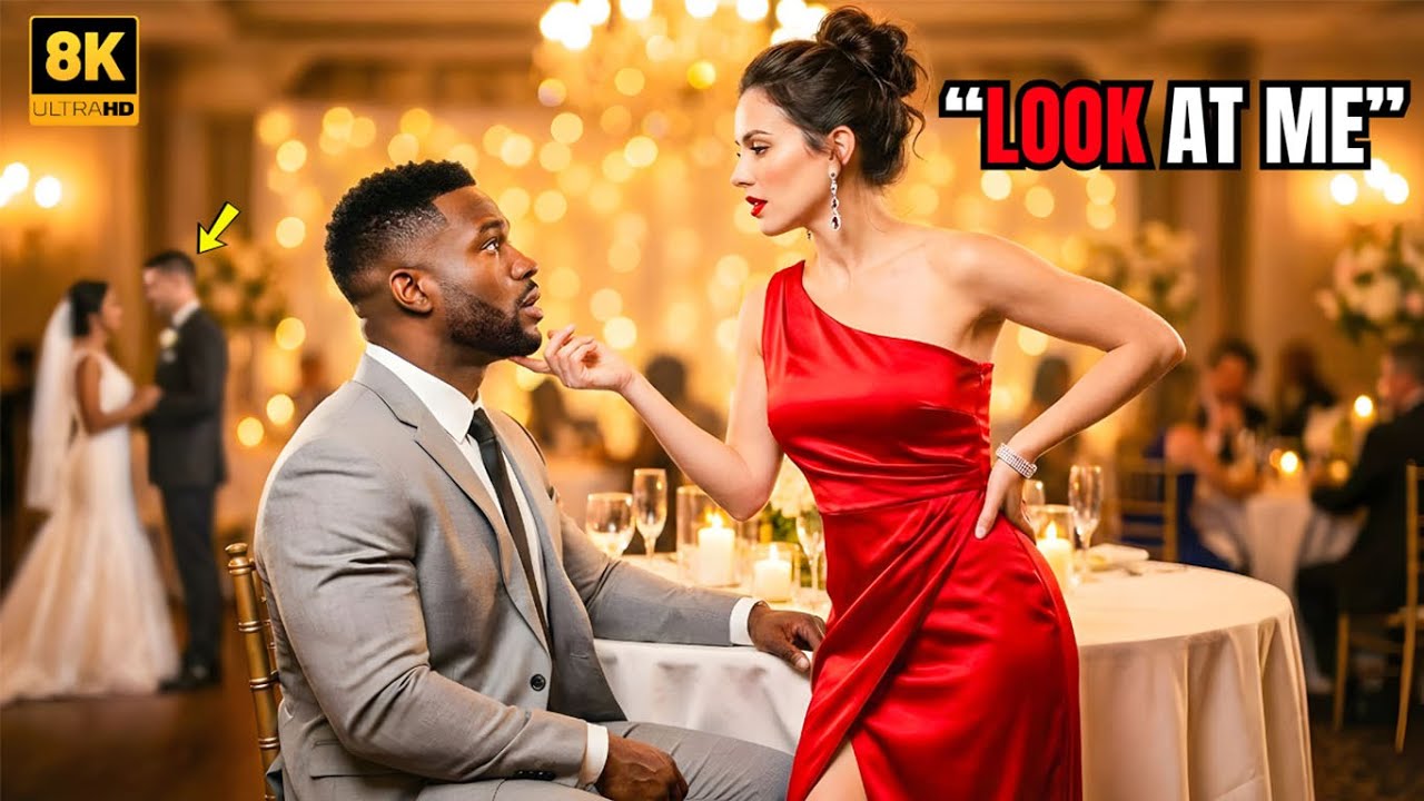 He Came to the Wedding Alone — Then the Neighbor Stood Up “Don’t Look at the Bride, Look at Me”