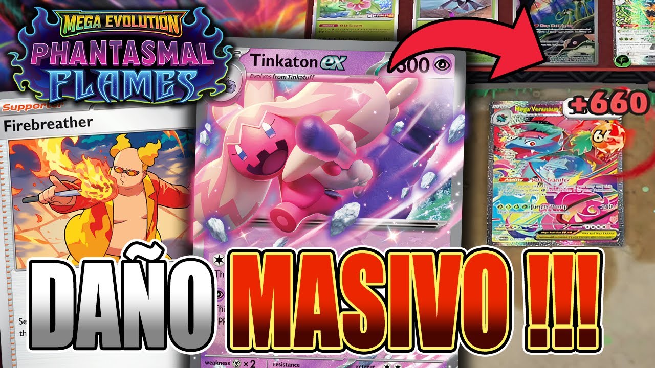 TINTAKON ex Volvió MÁS FUERTE que NUNCA! Pokemon TCG / Phantasmal Flames