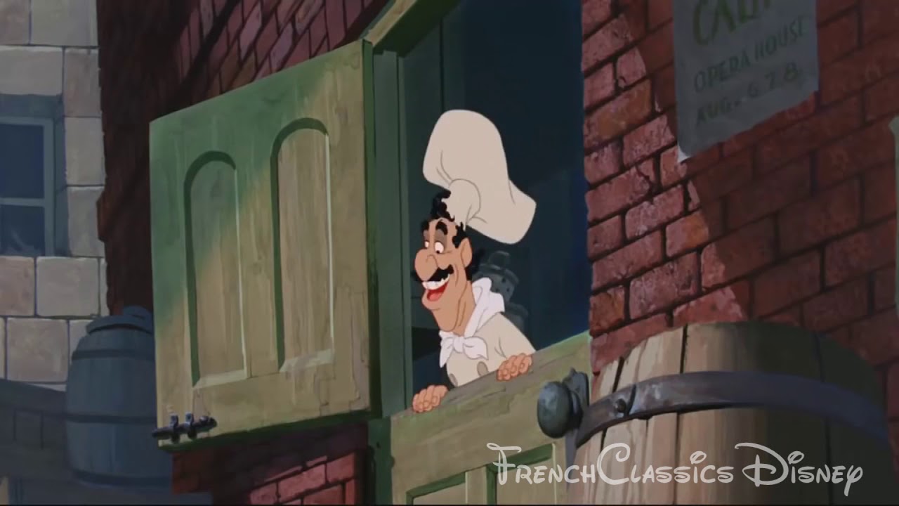 La Belle et le Clochard - Le Clochard extrait - DEUXIEME DOUBLAGE 1989
