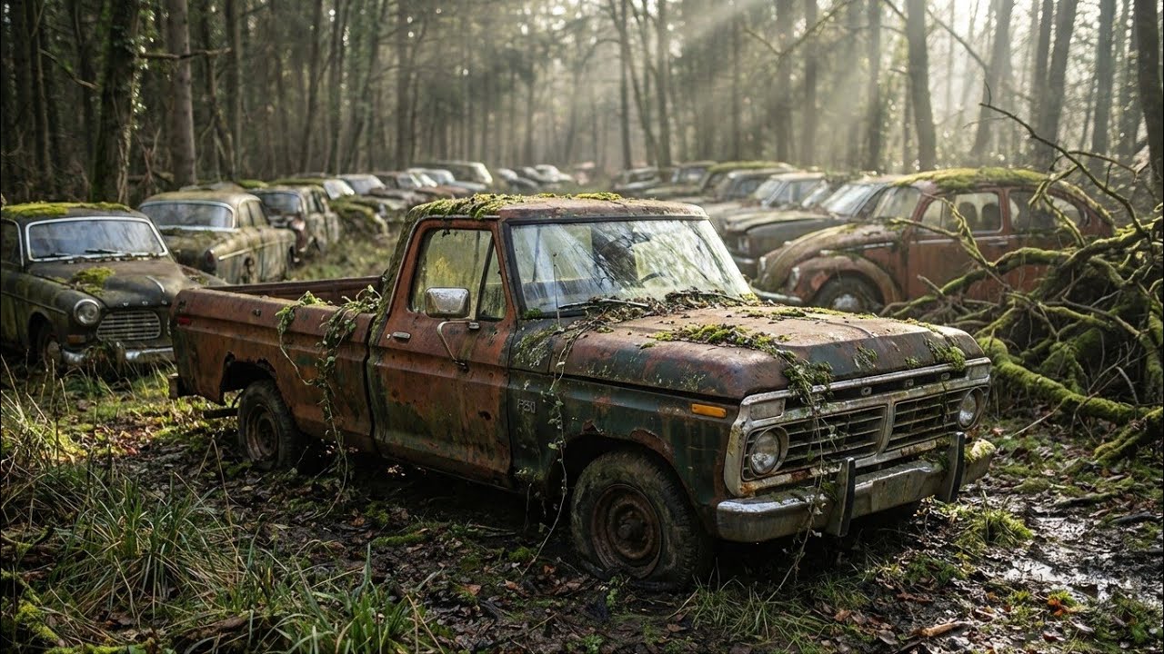 Asmr Car Restorasion! Full Restorasion of a Ford F-250 1974   From Total Disrepair To Looking New