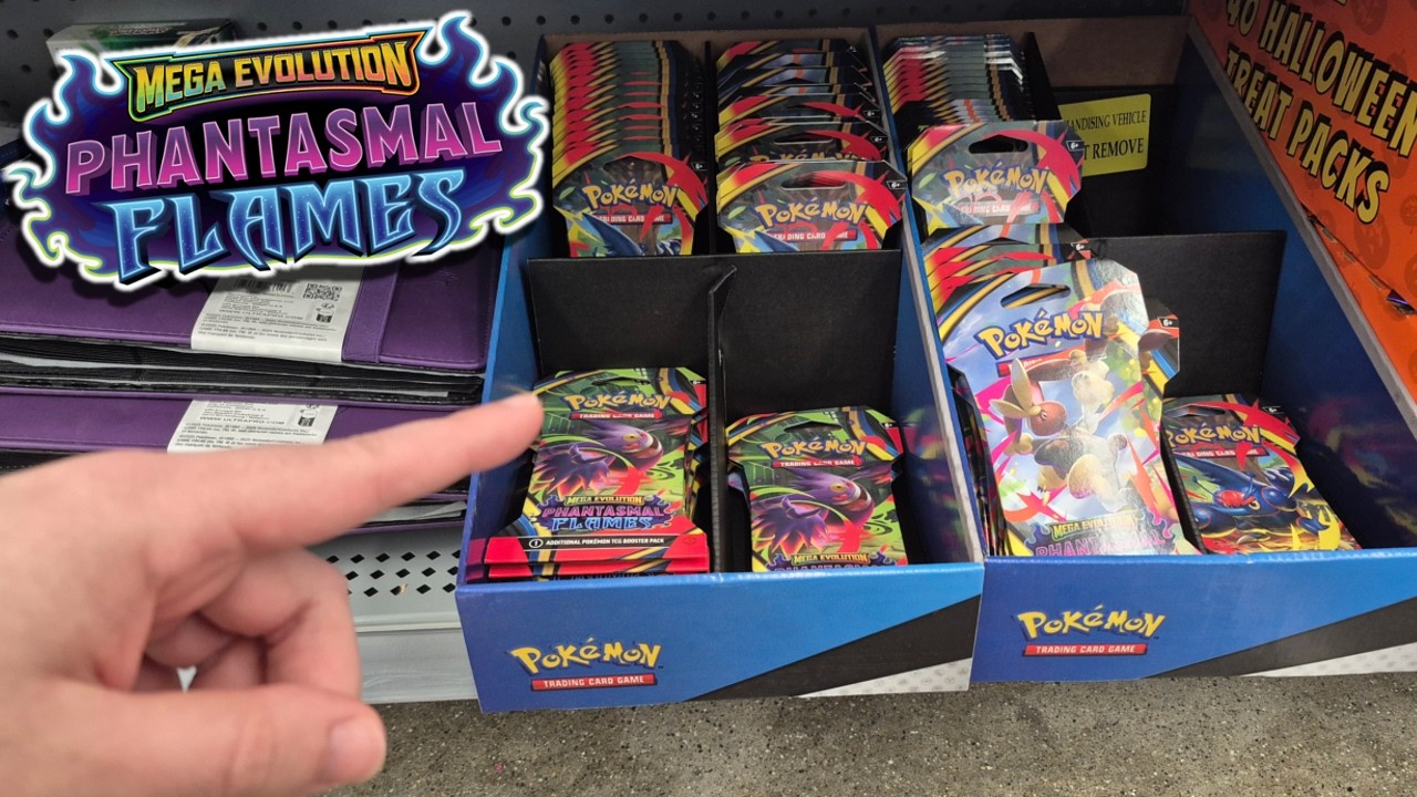 Я нашел карточки покемонов Phantasmal Flames в Walmart!