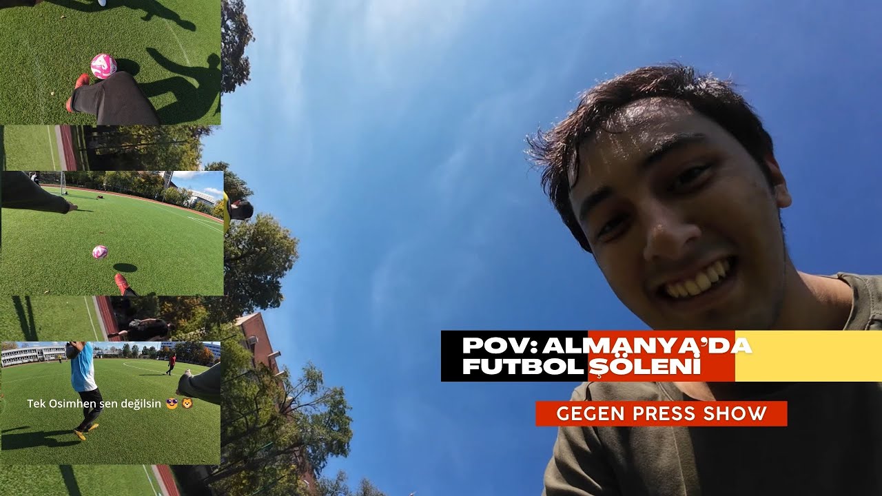 POV: Almanya'da rakibi çalım manyağı yaptım (Halısahada futbol show)-- Mühendisin Günlüğü