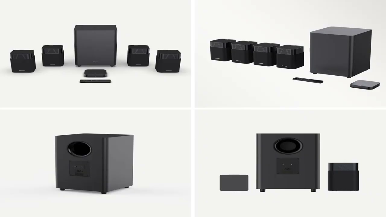 Лучшее предложение: звуковая панель Hisense HT Saturn 4.1.2Ch с беспроводным сабвуфером и поддерж...