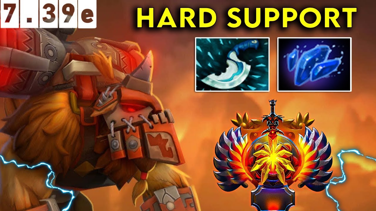 Earthshaker Immortal Soft Support - Dota 2 Patch 7.39e Pro Pub Gameplay