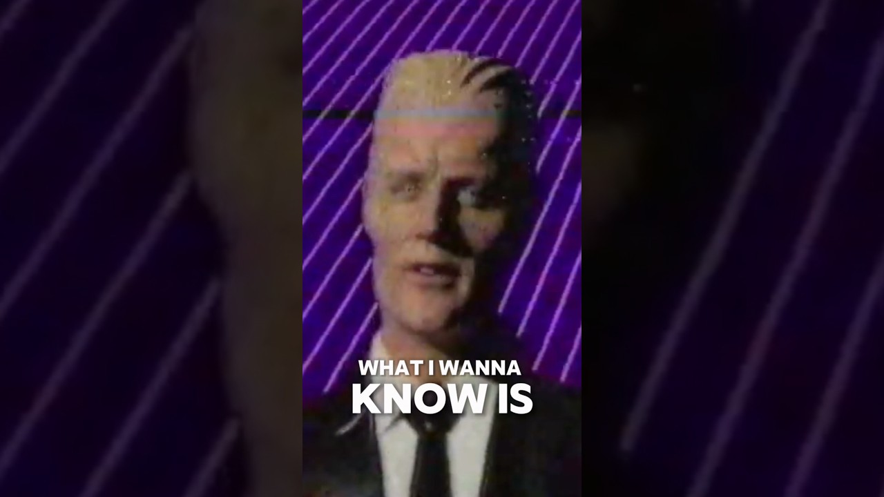 Max Headroom 80s Jokes about Funny Lines #maxheadroom #80stv