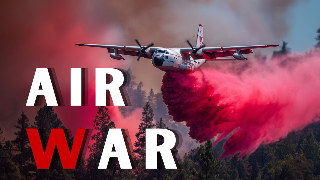 Inside the Dangerous World of Aerial Firefighting
