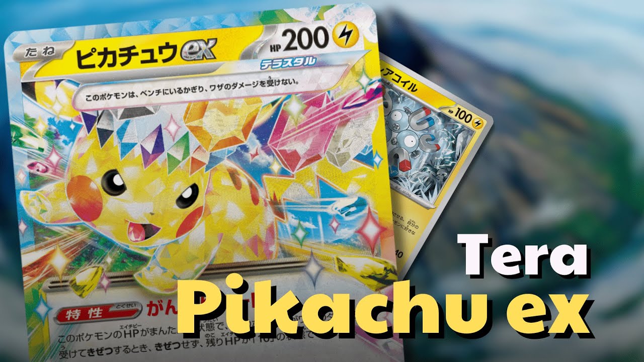 Bộ Bài God Chu Đỉnh Nhất 2024 Đến Từ Supercharge Breaker - Tera Pikachu ex Siêu Mạnh Luôn!!!!!!