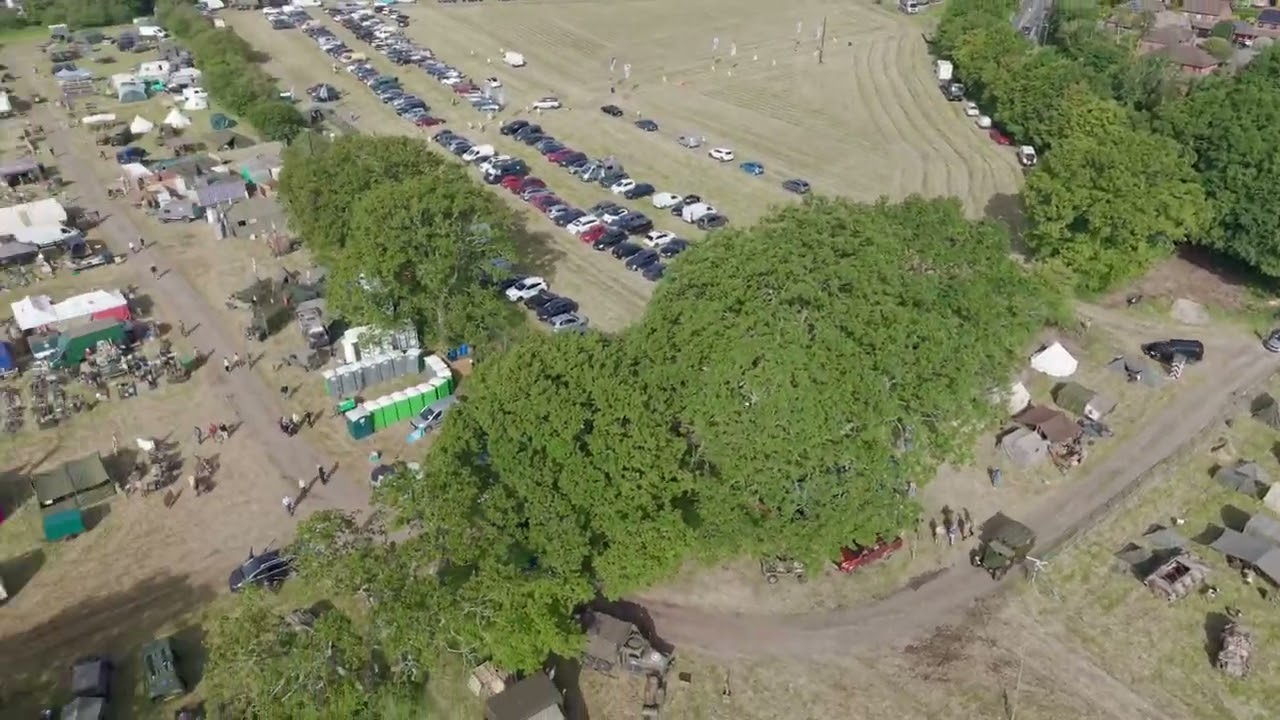 The Overlord Show Denmead May 2026. Over view of the site 